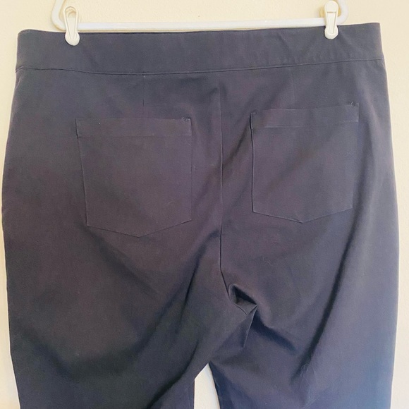 SPANX Polished Kick Flare Black Shaping Crop Pants Size 2X Tall NWT - Picture 8 of 15